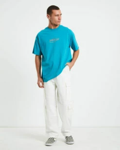 Nitro Short Sleeve T-Shirt In 90s Aqua Blue -Insight Shop 3 59792