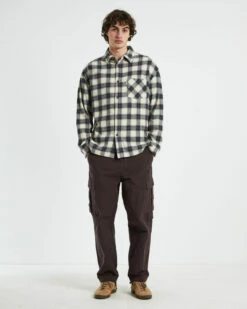 Portland Flano Long Sleeve Shirt In Check 10 Portland Flano Long Sleeve Shirt In Check -Insight Shop 3 61823