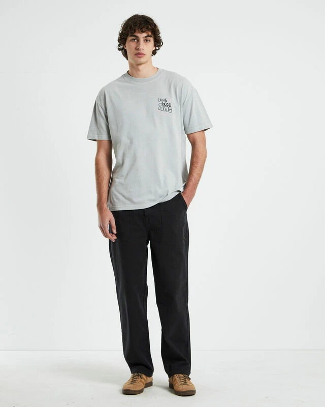 Insight Rest Well Short Sleeve T-Shirt In Ash 5 Insight Rest Well Short Sleeve T-Shirt In Ash - Image 3