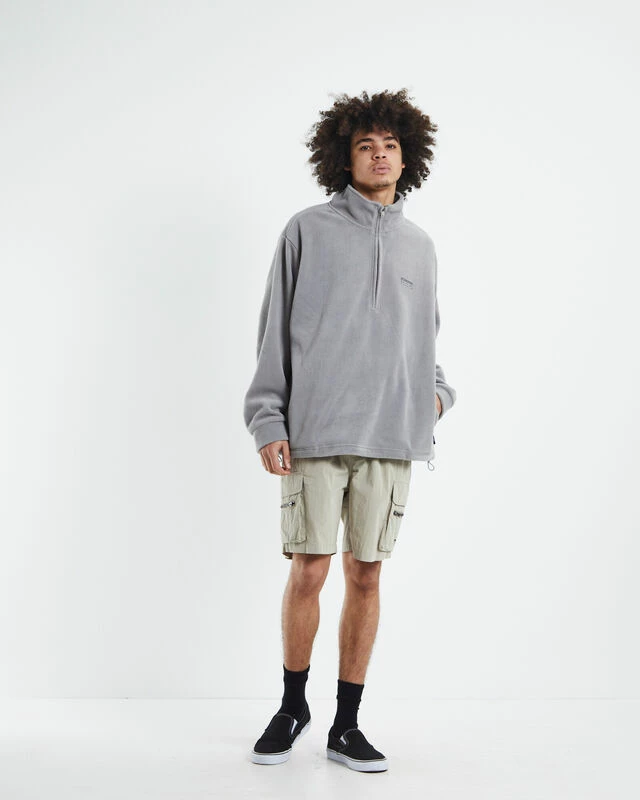 Everest Sherpa Polar Fleece Jumper Grey 5 Everest Sherpa Polar Fleece Jumper Grey - Image 3