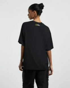 National Geographic Supima Short Sleeve T-Shirt Carbon Black 10 National Geographic Supima Short Sleeve T-Shirt Carbon Black -Insight Shop 3 72603