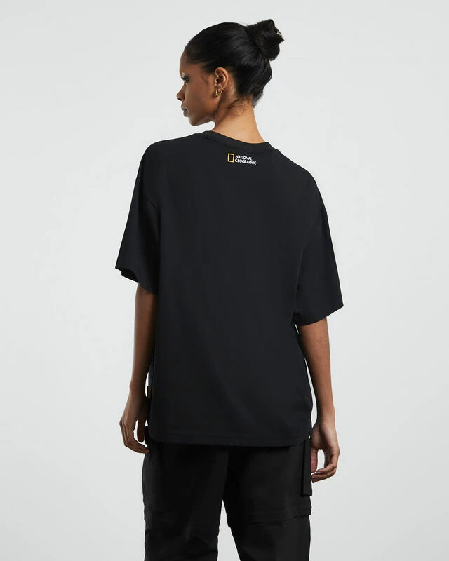 National Geographic Supima Short Sleeve T-Shirt Carbon Black 5 National Geographic Supima Short Sleeve T-Shirt Carbon Black - Image 3