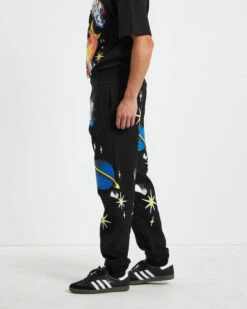 MARKET Smiley Conflicted Sweatpants In Black 11 MARKET Smiley Conflicted Sweatpants In Black -Insight Shop 3 73100