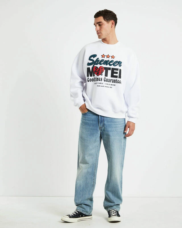 Spencer Motel In Crew White 5 Spencer Motel In Crew White - Image 3