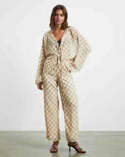 Candice Top Check Print -Insight Shop 3 73991