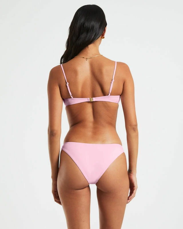 Skinny Strap Underwire Top In Baby Pink 5 Skinny Strap Underwire Top In Baby Pink - Image 3