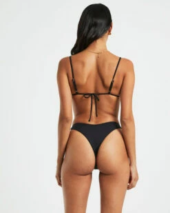 Gather Front Top In Black 10 Gather Front Top In Black -Insight Shop 3 74887