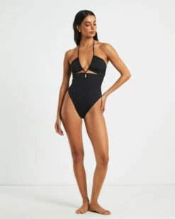Bandeau One Piece In Black 10 Bandeau One Piece In Black -Insight Shop 3 74966