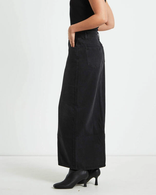 Nila Skirt In Black 5 Nila Skirt In Black - Image 3