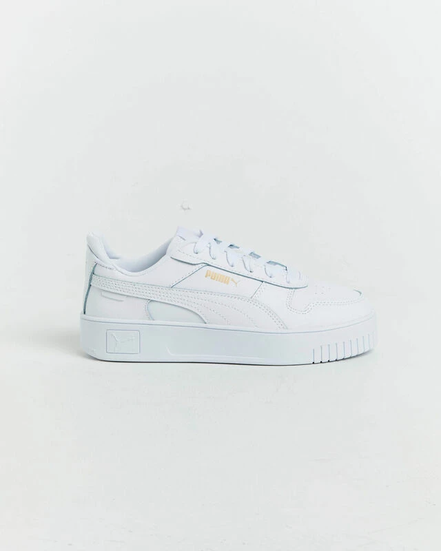Carina Street Puma Sneakers In White/Gold 5 Carina Street Puma Sneakers In White/Gold - Image 3
