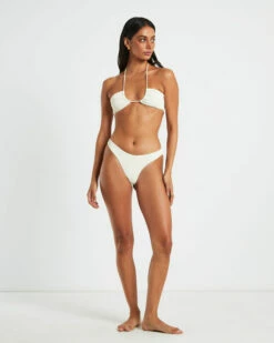 Rib Cheeky Cut Bikini Bottoms In Almond 10 Rib Cheeky Cut Bikini Bottoms In Almond -Insight Shop 3 8460