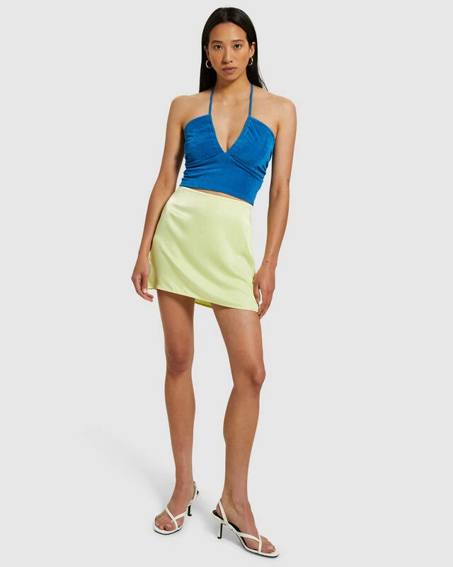 Freya Slinky Halter Top Blue 5 Freya Slinky Halter Top Blue - Image 3