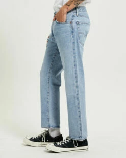 Levis 551Z Straight Crop Jeans Dream Stone Blue -Insight Shop 4 11231