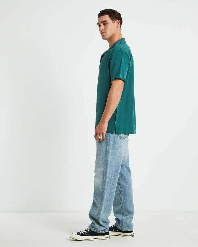 Insight Reckoner Short Sleeve Resort Shirt Forest Green 6 Insight Reckoner Short Sleeve Resort Shirt Forest Green - Image 4