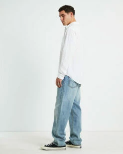 Grover Long Sleeve Linen Shirt White 11 Grover Long Sleeve Linen Shirt White -Insight Shop 4 15407