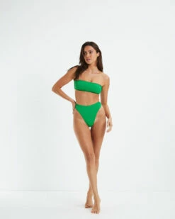 Bandeau Bikini Top Emerald Green 11 Bandeau Bikini Top Emerald Green -Insight Shop 4 16906
