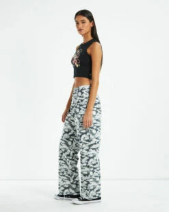 Afends Josie Dalston Recycled Tank Top Black -Insight Shop 4 18081