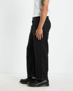 Afends Pablo Recycled Baggy Pants Black -Insight Shop 4 20142