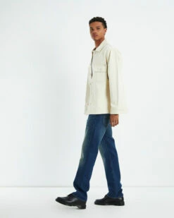 Windsor Twill Long Sleeve Overshirt Natural -Insight Shop 4 20452