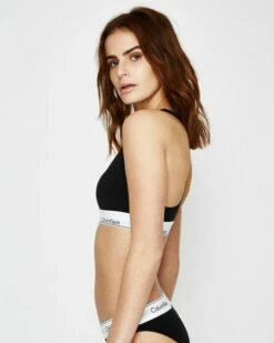 Calvin Klein Modern Cotton Bralette Black -Insight Shop 4 2053