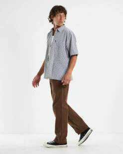 Skate Short Sleeve Shirt In White/Black 11 Skate Short Sleeve Shirt In White/Black -Insight Shop 4 21591