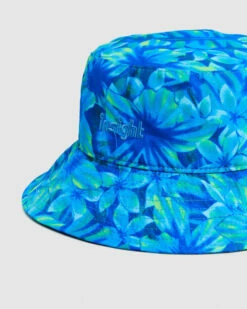 Insight Kailani Tropical Nylon Bucket Hat Blue -Insight Shop 4 23523