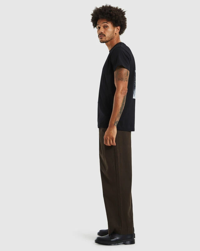 Uni T-Shirt Palm Poem Black 6 Uni T-Shirt Palm Poem Black - Image 4