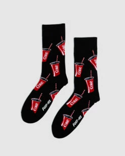 Coke Summer Sip Socks 2 Pack Assorted 9 Coke Summer Sip Socks 2 Pack Assorted -Insight Shop 4 23982