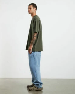 OG Skate Short Sleeve T-Shirt Army Green 11 OG Skate Short Sleeve T-Shirt Army Green -Insight Shop 4 24312