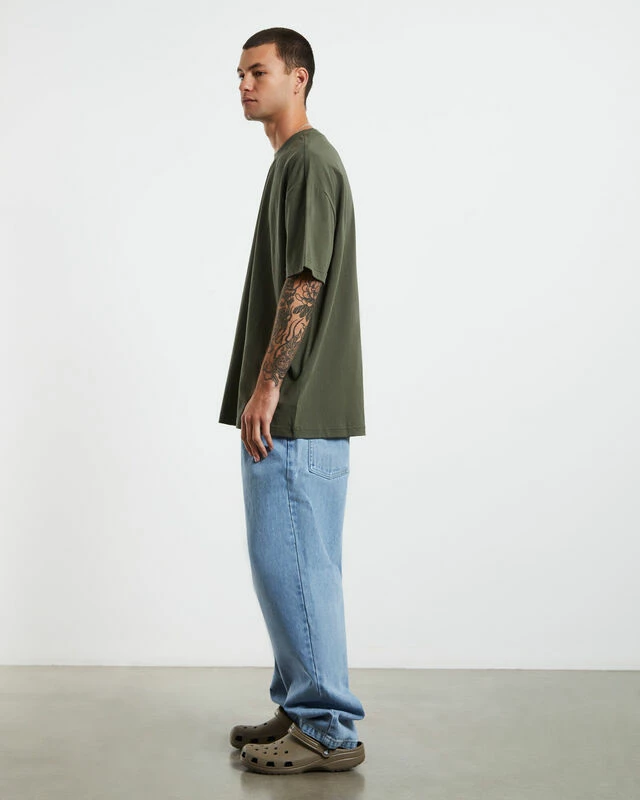 OG Skate Short Sleeve T-Shirt Army Green 6 OG Skate Short Sleeve T-Shirt Army Green - Image 4