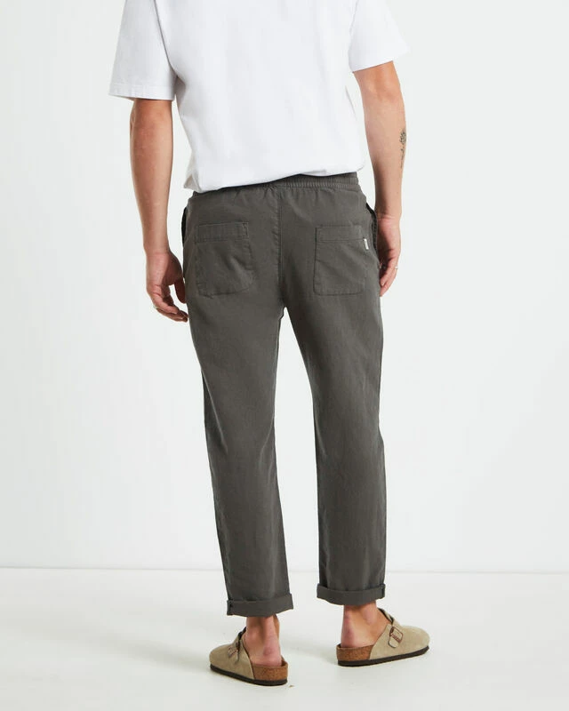 Brody Linen Pants Muted Olive 6 Brody Linen Pants Muted Olive - Image 4