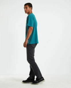 Mitchell & Ness Bush Off Short Sleeve T-Shirt Miami Dolphins Teal Blue -Insight Shop 4 25981