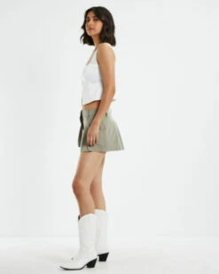 Stella Silky Corset Top Ivory 11 Stella Silky Corset Top Ivory -Insight Shop 4 26130