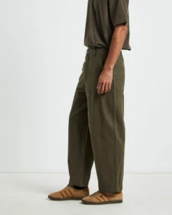 Herringbone Double Knee Pants Taupe 11 Herringbone Double Knee Pants Taupe -Insight Shop 4 26692