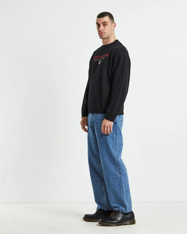 International Knit Crew Black 6 International Knit Crew Black - Image 4