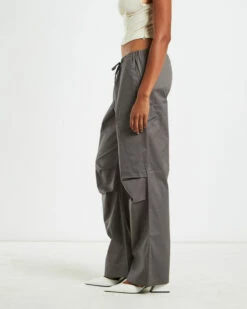 Parker Straight Leg Cargo Pants Grey -Insight Shop 4 26959