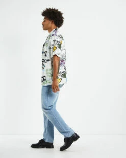 Insight Storytime Short Sleeve Resort Shirt White -Insight Shop 4 28789