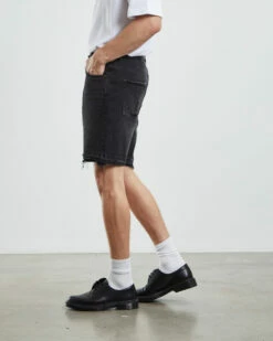 Aeon Short Static Denim Shorts Black -Insight Shop 4 28825