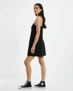 Basic Oval Logo Tennis Dress Black 11 Basic Oval Logo Tennis Dress Black -Insight Shop 4 29179