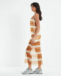 Saskia Tube Dress Sunset Stripe -Insight Shop 4 30341