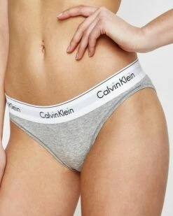 Calvin Klein Modern Cotton Bikini Briefs Grey Heather -Insight Shop 4 32355