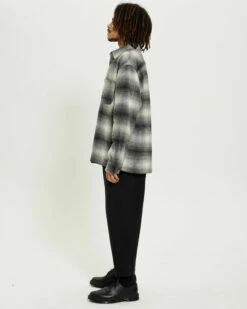 Check Shacket Grey -Insight Shop 4 32732