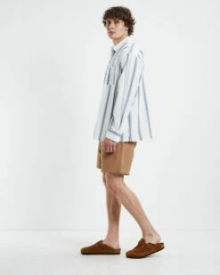 Cody Long Sleeve Shirt Navy/White -Insight Shop 4 35386