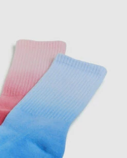Insight Ombre Socks 2 Pack Pink/Blue -Insight Shop 4 39235