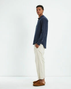 Grover Long Sleeve Shirt Navy -Insight Shop 4 41077