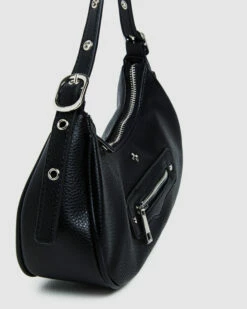 Moto Bag Black Pebble/Silver -Insight Shop 4 42651