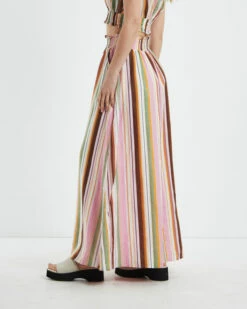Addy Maxi Skirt Multi Stripe -Insight Shop 4 43676