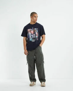 Mitchell & Ness Vintage Superbowl Champ T-Shirt Raiders Faded Black -Insight Shop 4 45136