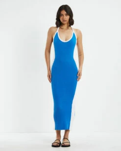 Clovelly Dress Blue/White Stripe -Insight Shop 4 45647