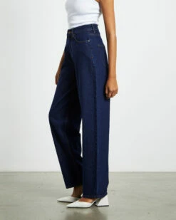 Insight Hailey High Rise Baggy Jeans Ink Blue -Insight Shop 4 45741